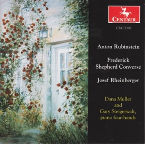 Rubinstein, A.: Sonata for Piano 4 Hands in D Major - Converse, F.S.: Valzer Poetici