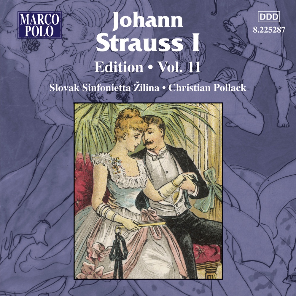 Обложка альбома «Strauss I, J.: Edition - Vol. 11» — Christian Pollack & Slovak Sinfonietta, Zilina
