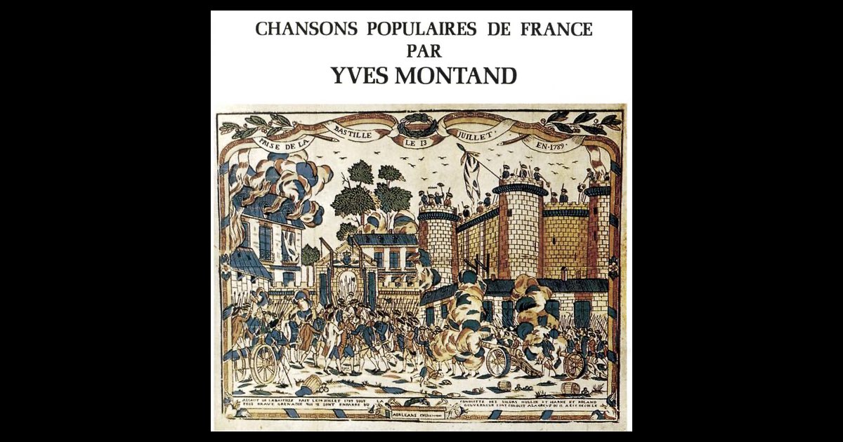 Chansons populaires de France – Album par Yves Montand Chansons populaires de France – Album par Yves Montand