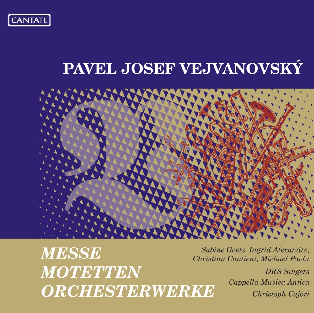 Обложка альбома «Vejvanovksy: Messe - Motetten - Orchesterweke» — Cappella Musica Antica, Christoph Cajori, Michael Pavluv, DRS Singers, Sabine Goetz, Ingrid Alexandre & Christian Cantieni