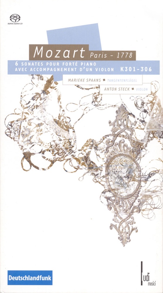 Обложка альбома «Mozart, W.A.: Violin Sonatas Nos. 18-23» — Anton Steck, Marieke Spaans & Bernhard Schrammek