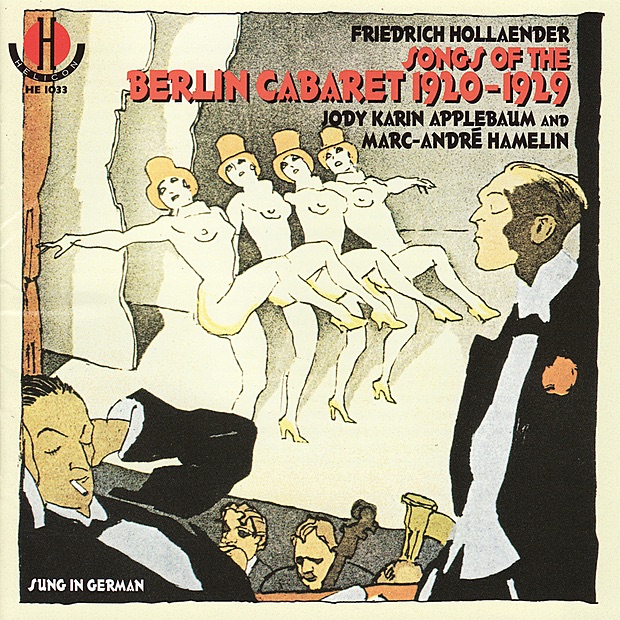 Songs of the Berlin Cabaret 1920-1929 cover art