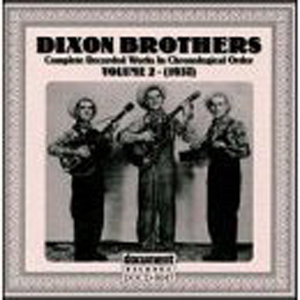 Dixon Brothers Vol. 2 (1937)