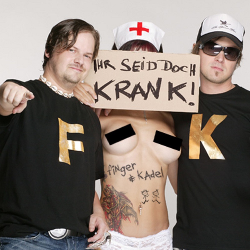 Обложка альбома «Ihr seid doch krank - Single» — Finger & Kadel
