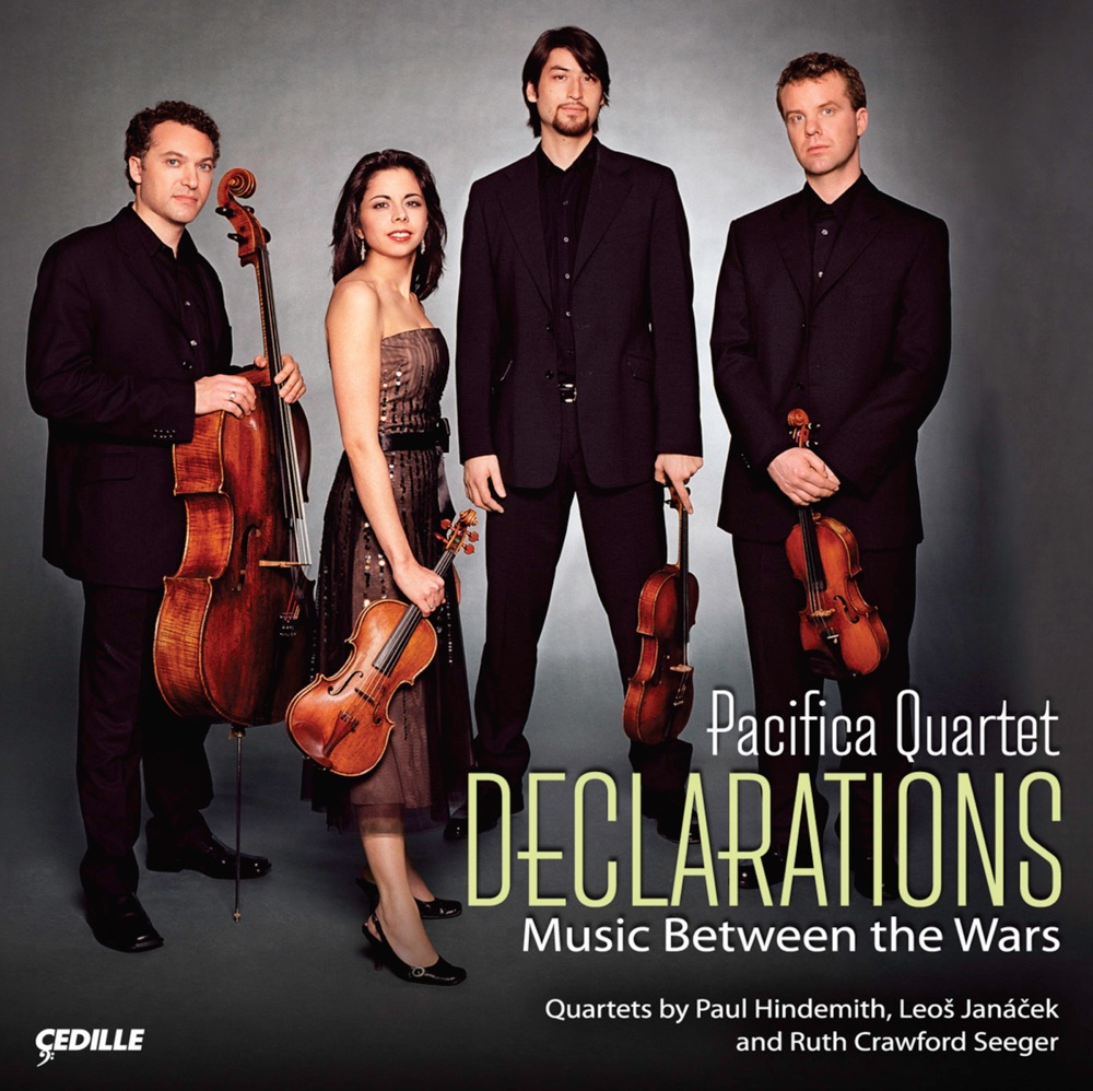 Обложка альбома «Crawford - Hindemith - Janacek: String Quartets» — Pacifica Quartet