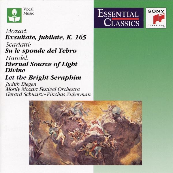 Обложка альбома «Soprano Arias» — Judith Blegen