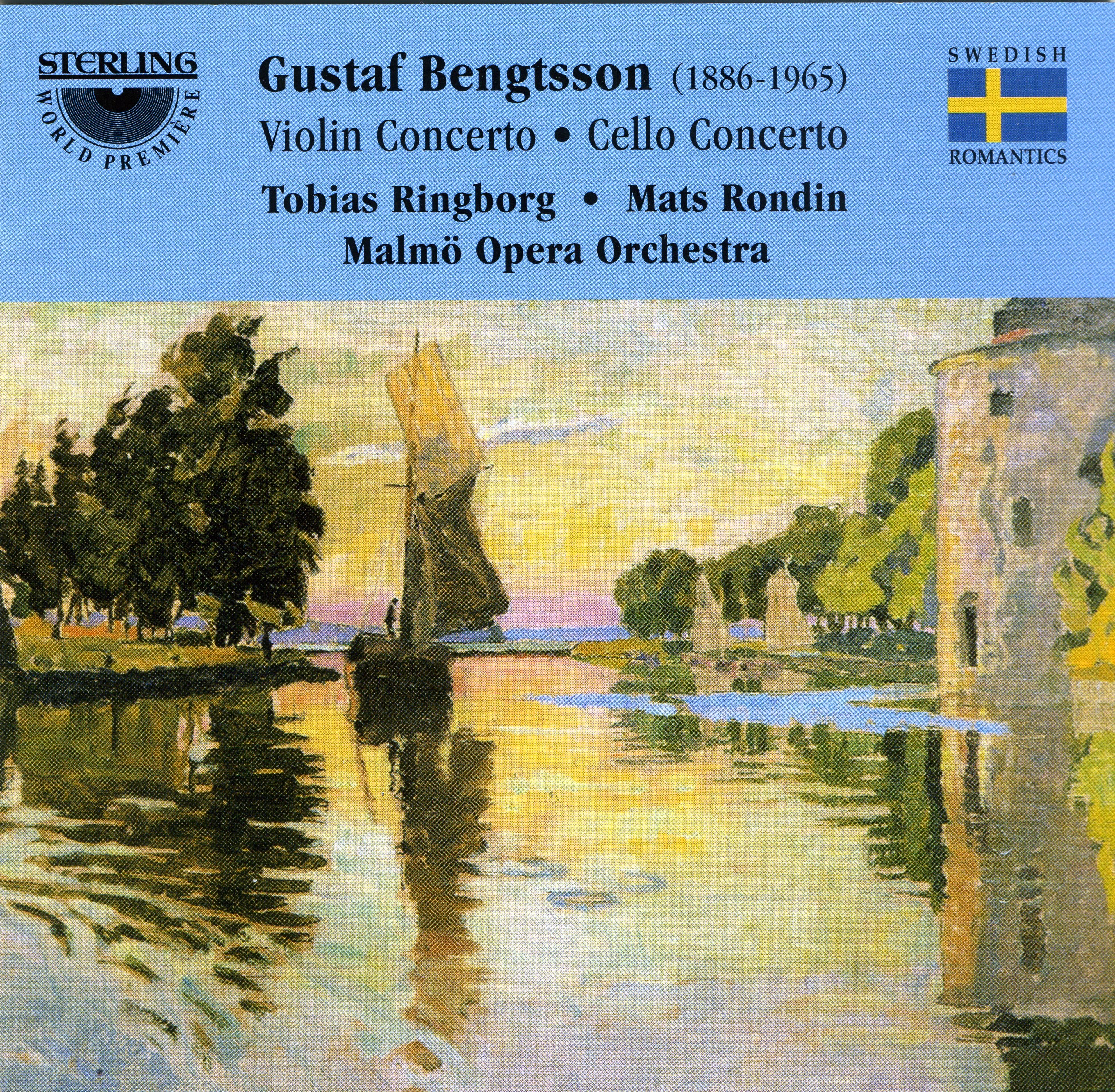 Gustaf Bengtsson, Violin & Cello Concertos by Mats Rondin, Malmö Opera Orchestra & Tobias Ringborg album cover