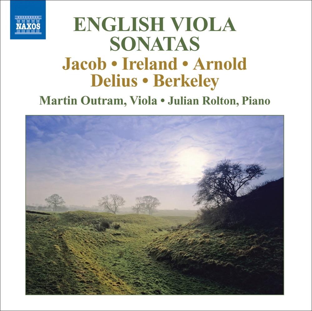 Обложка альбома «English Viola Sonatas» — Martin Outram & Julian Rolton