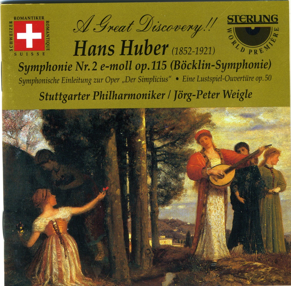 Обложка альбома «Hans Huber; Symphony N. 2» — Stuttgarter Philharmoniker & Jörg-Peter Weigle