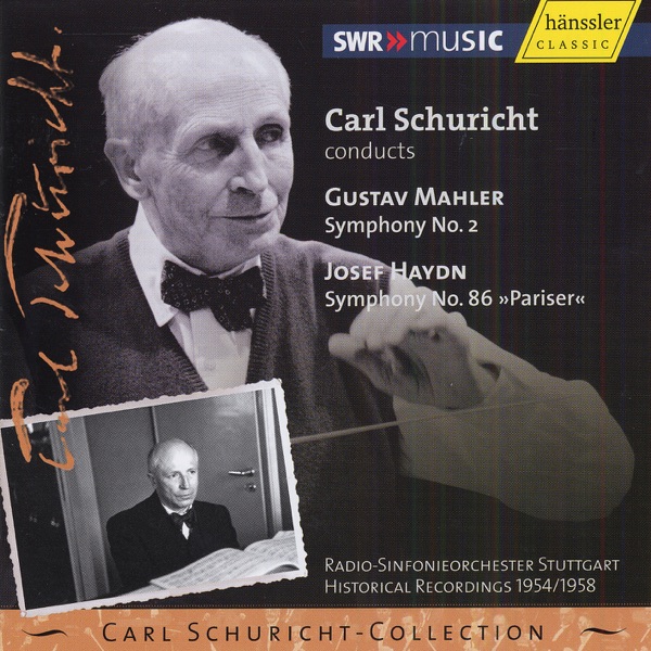 Mahler, G.: Symphony No. 2 - Haydn, J.: Symphony No. 86 (Carl Schuricht Collection, Vol. 17) (1954, 1958)