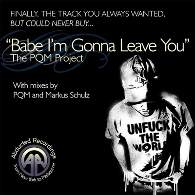 Babe I'm Gonna Leave You - EP