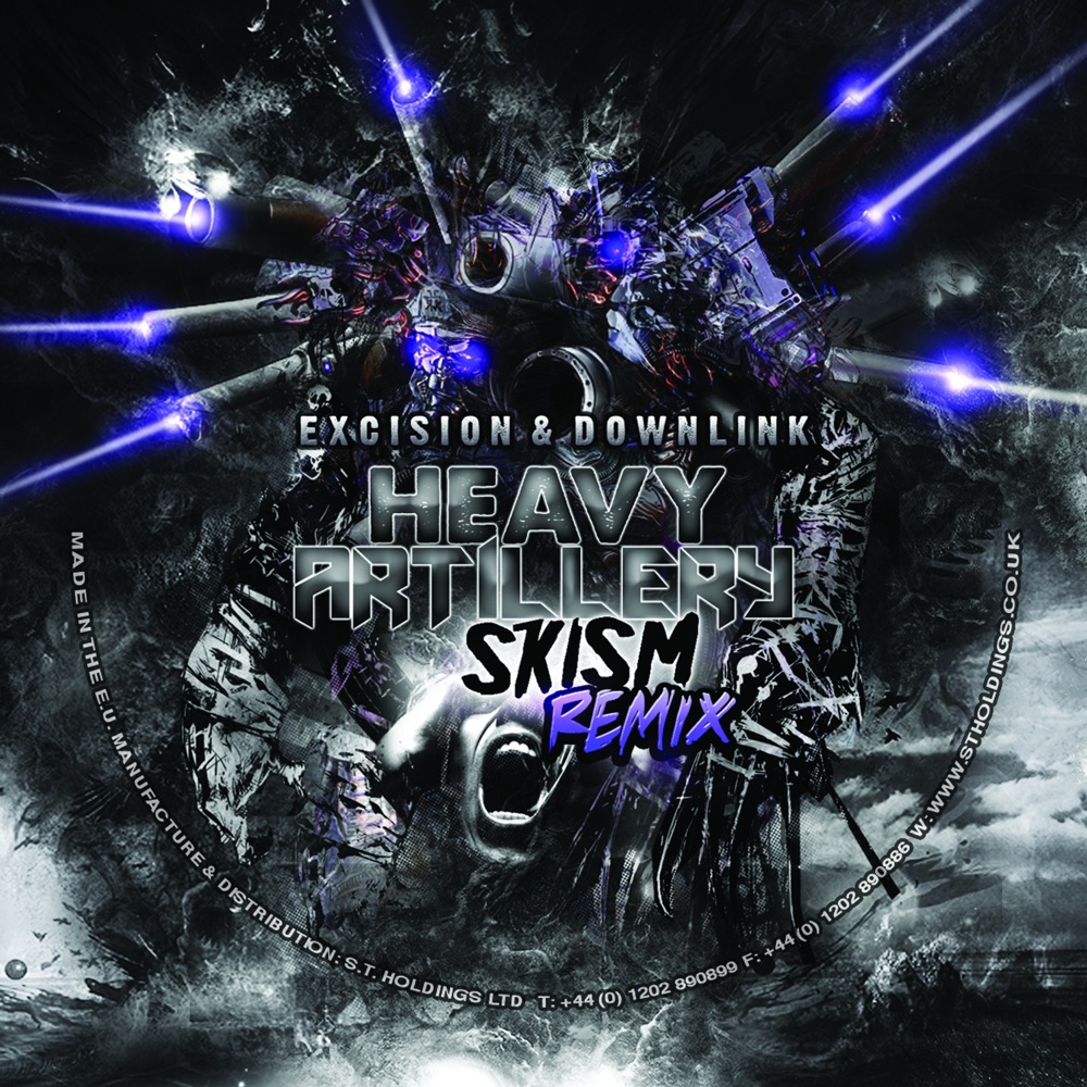 Обложка альбома «Heavy Artillery (SkisM Remix) / Reploid (Document One Remix) - Single» — Excision & Downlink