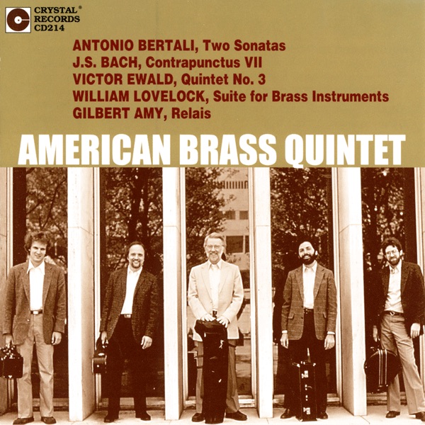 Обложка альбома «American Brass Quintet» — American Brass Quintet, Raymond Mase, Chris Gekker, David Wakefield, Ronald Borror & Robert Biddlecome