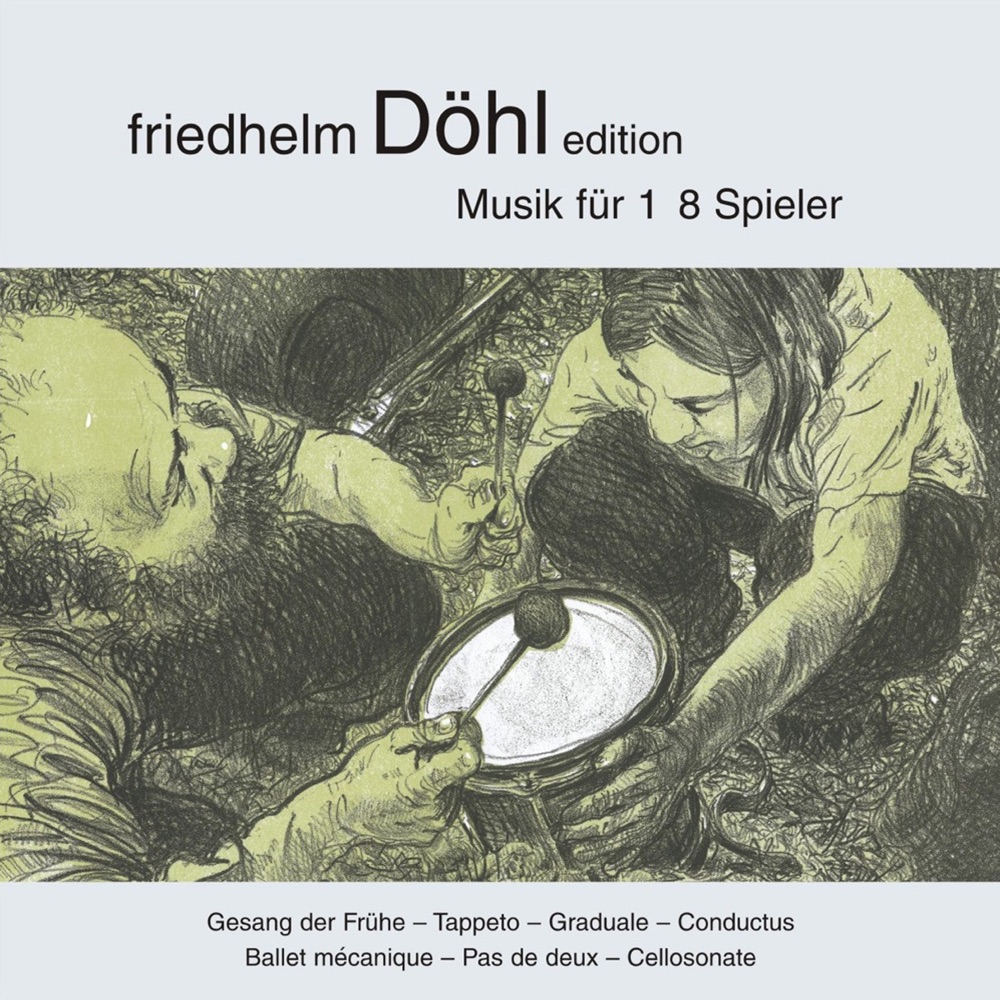 Обложка альбома «Friedhelm Dohl Edition, Vol. 13» — Christiane Edinger, Helga Storck, Klaus Storck, Ensemble Ehrhard Wetz, Kroumata Percussion Ensemble, Ensemble Bernhard Wulff, Walter Klasinc, Marga Bauml & Ulf Tischbirek