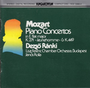 W. A. Mozart: Piano Concertos (in E flat major K.271 "Jeunehomme" & K.449)