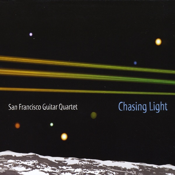 Обложка альбома «Chasing Light» — San Francisco Guitar Quartet