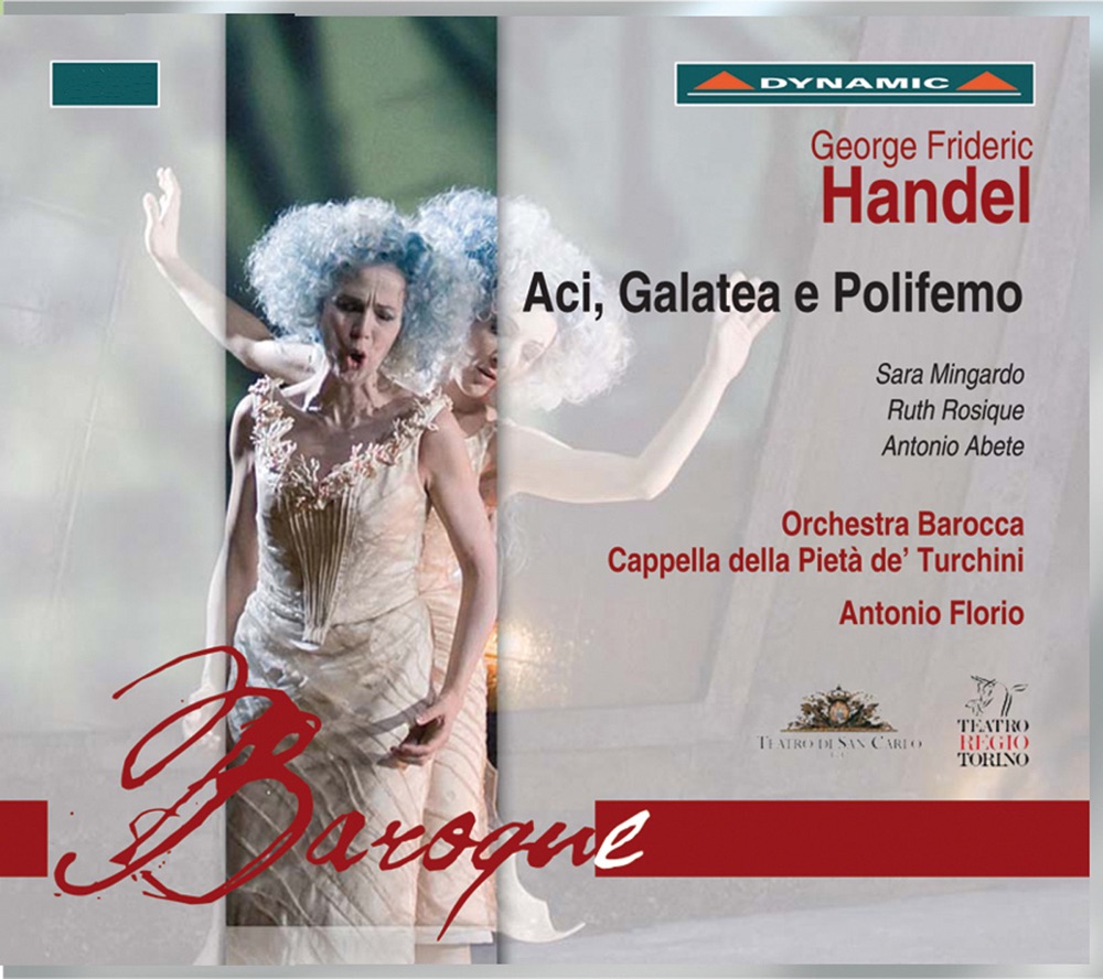 Обложка альбома «Handel: Aci, Galatea e Polifemo» — Sara Mingardo, Antonio Abete, Orchestra Barocca Cappella della Pieta de'Turchini, Antonio Florio & Ruth Rosique