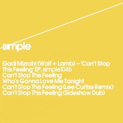 Can't Stop This Feeling - EP