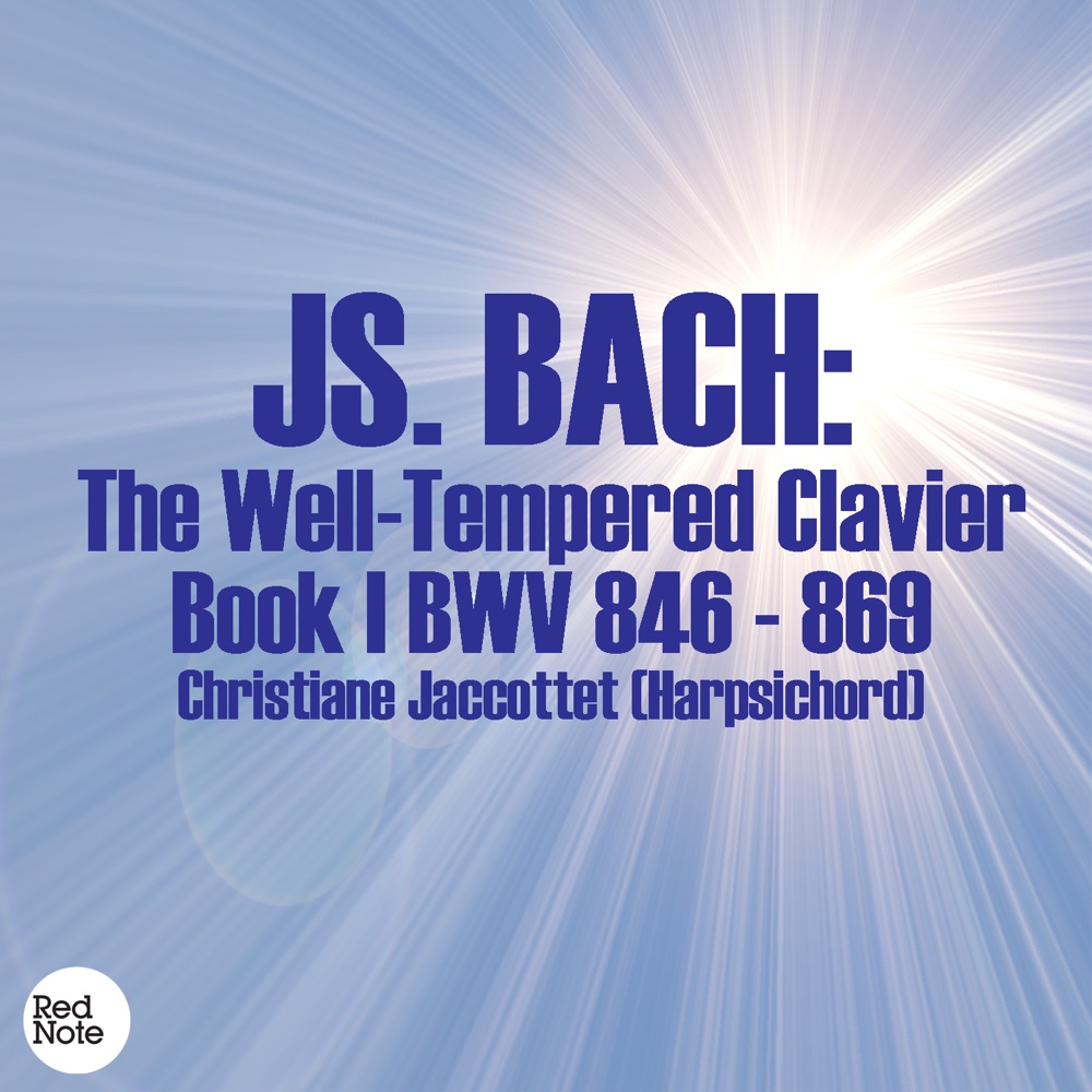 Обложка альбома «Bach: The Well-Tempered Clavier Book I BWV 846 - 869» — Christiane Jaccottet