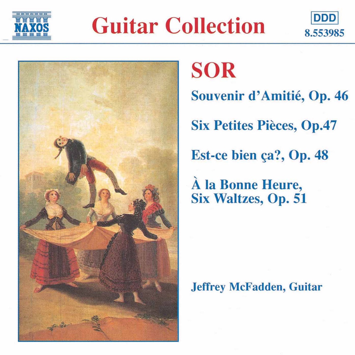 Sor: Souvenir D'Amitie - 6 Petites Pieces, Op. 47 cover art