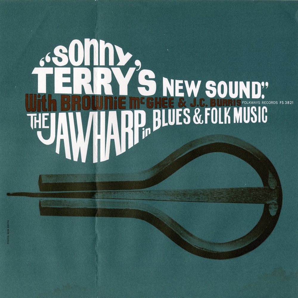 Обложка альбома «Sonny Terry's New Sound: Jawharp In Blues and Folk Music» — Sonny Terry with Brownie McGhee & J.C. Burris