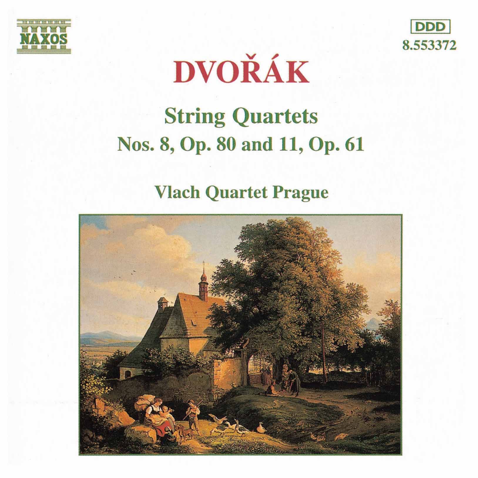 Dvorak: String Quartets No. 8, Op. 80 & No. 11, Op. 61