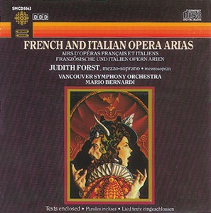 French & Italian Opera Arias for Mezzo-Soprano