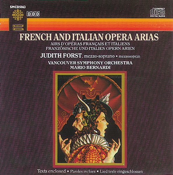 French & Italian Opera Arias for Mezzo-Soprano