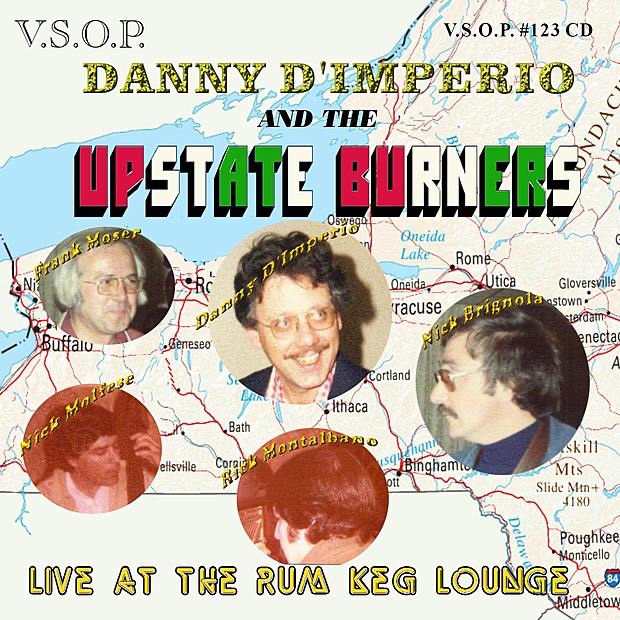 Обложка альбома «Live, At the Rum Keg Lounge» — Danny D'Imperio & The Upstate Burners