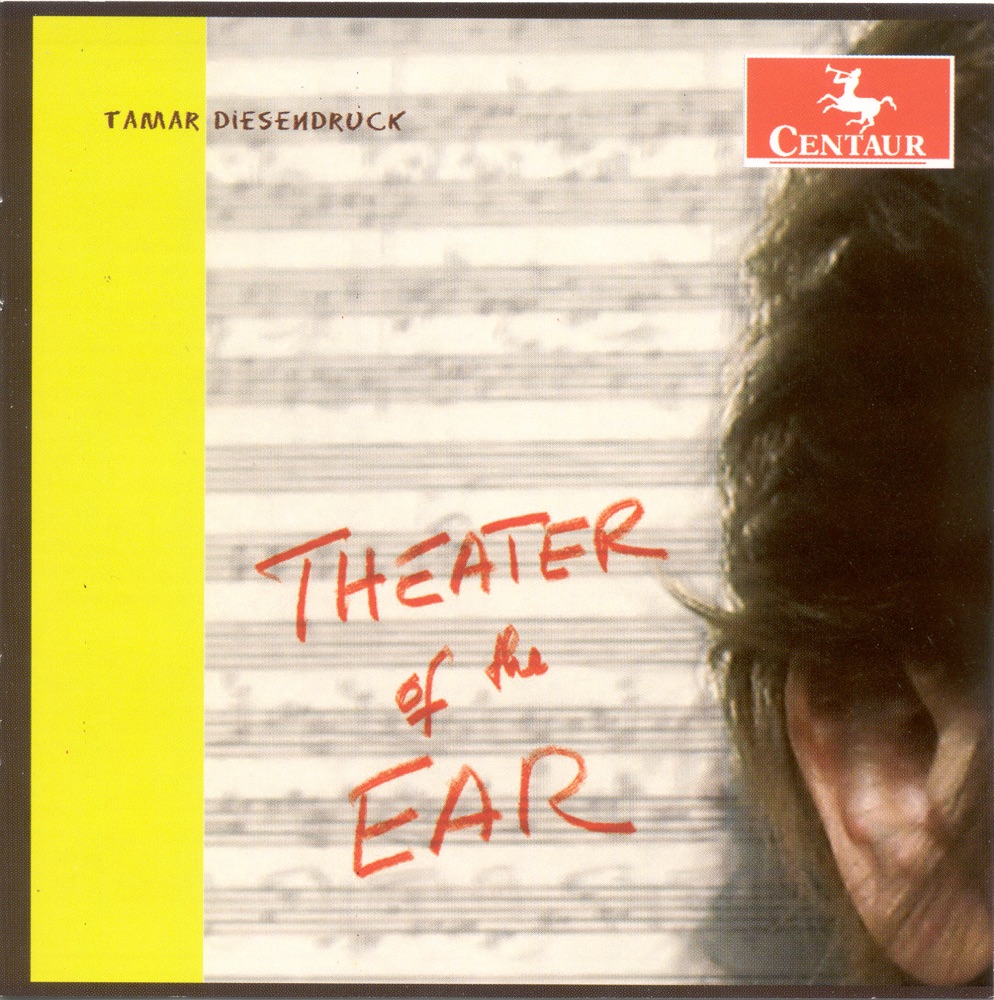 Обложка альбома «Diesendruck, T.: Theater of the Ear» — Boston Modern Orchestra Project, Pro Arte Quartet, Chadd Merrigan, Scott Kluksdahl, Donald Berman, Gil Rose & Lions Gate Trio