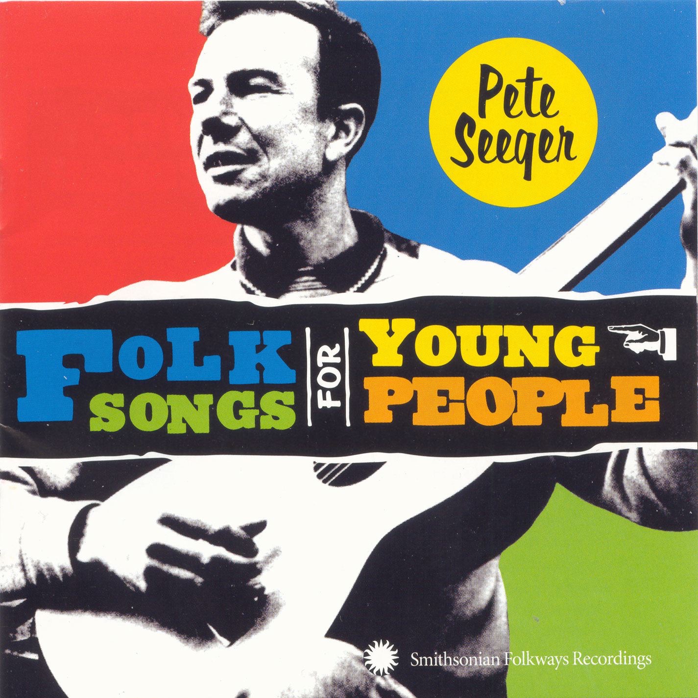 Pete Seeger – Folk Songs for Young People Cover