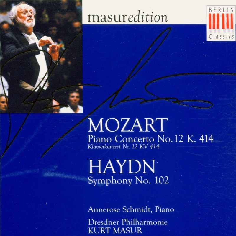 Mozart: Piano Concerto No. 12 - Haydn: Symphony No. 102 cover art