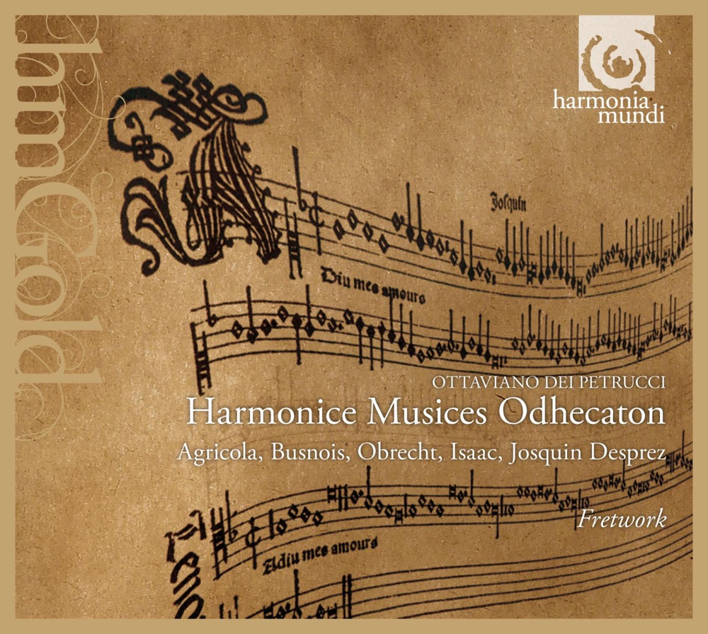 Обложка альбома «Ottaviano dei Petrucci: Harmonice Musices Odhecaton» — Fretwork
