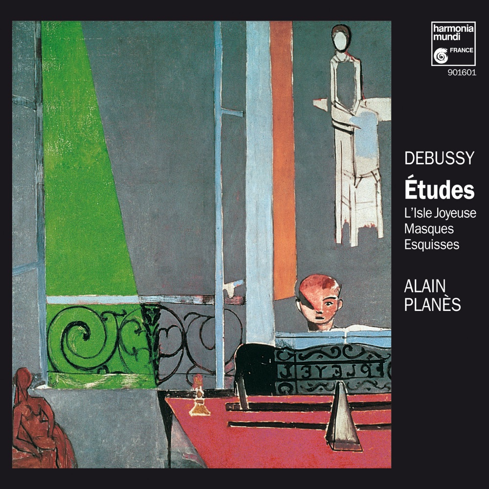 Обложка альбома «Debussy: The Complete Études» — Alain Planès