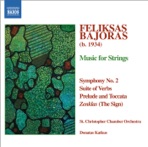 Bajoras: Symphony No. 2, Suite of Verbs, Prelude and Toccata, The Sign