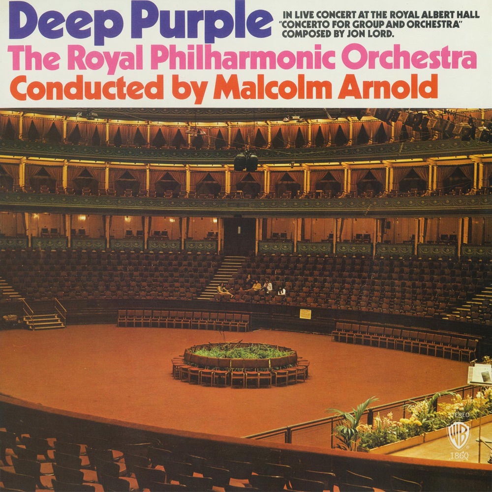 Concerto for Group and Orchestra (Live) by Deep Purple, Royal Philharmonic Orchestra & Sir Malcolm Arnold album cover