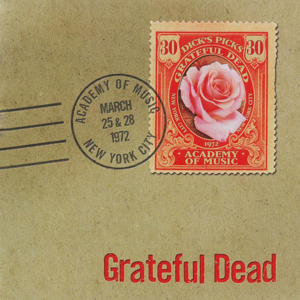 Dick's Picks Vol. 30: 3/25/72 & 3/28/72 (Academy of Music, New York, NY) cover art