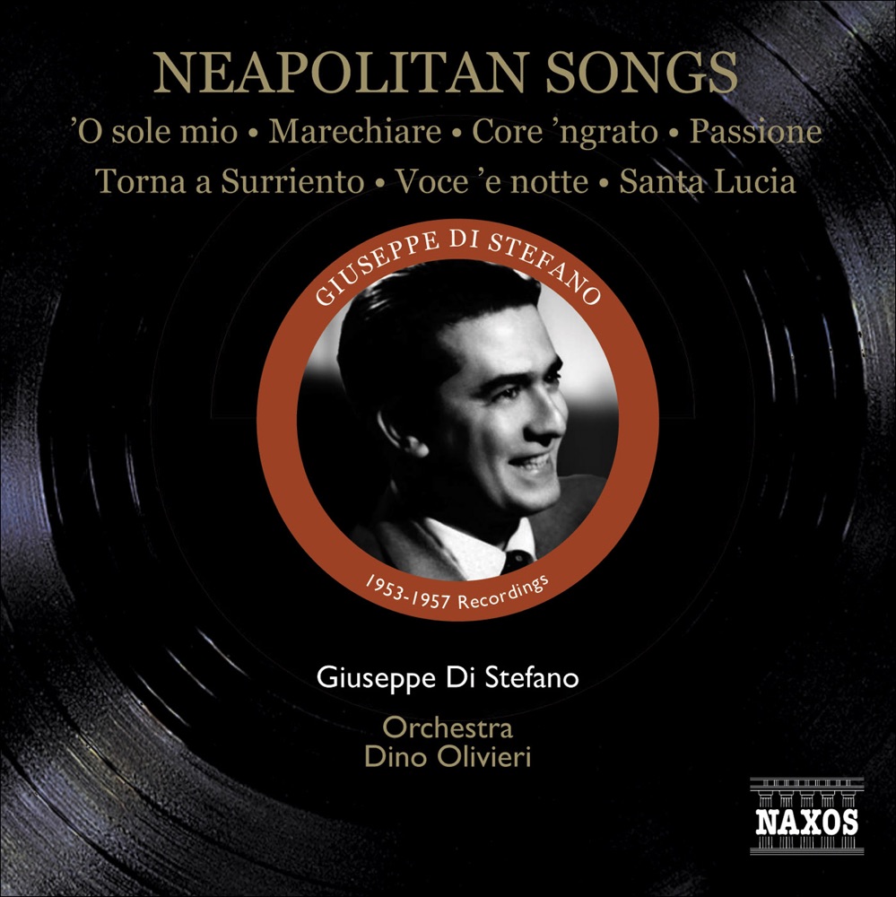 Обложка альбома «Di Stefano, Giuseppe: Neapolitan Songs (1953-1957)» — Giuseppe di Stefano, Dino Olivieri & Studio Orchestra