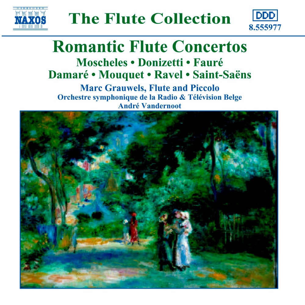 Обложка альбома «Flute Concertos (Romantic)» — Marc Grauwels, Joris Van Den Hauwe, Andre Vandernoot & Belgian Radio and Television Philharmonic Orchestra