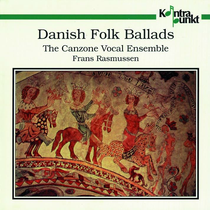 Обложка альбома «Danish Folk Ballads» — Canzone Vocal Ensemble & Frans Rasmussen