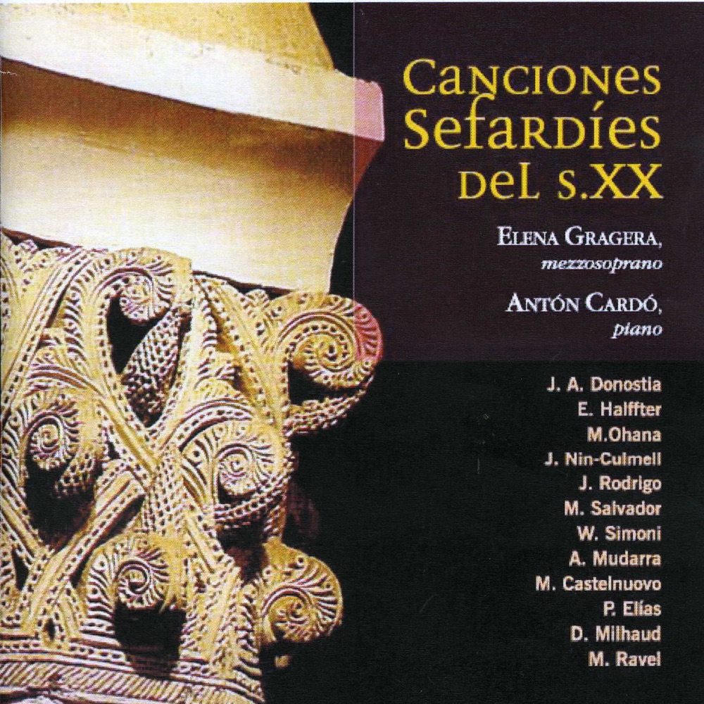 Обложка альбома «Canciones Sefardíes del Siglo XX» — Elena Gragera & Antón Cardó