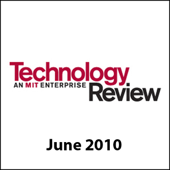 Audible Technology Review, June 2010 - Technology Review Cover Art