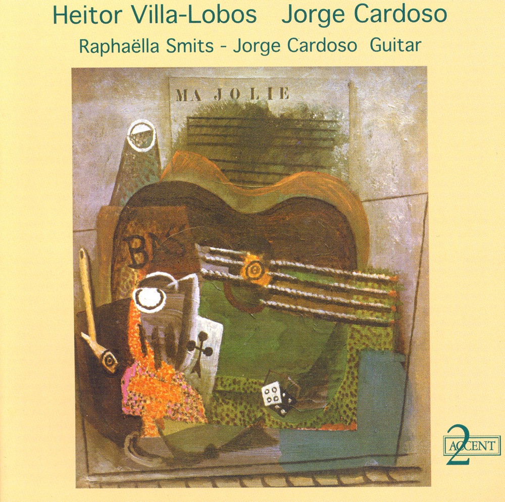 Обложка альбома «Viila-Lobos & Cardoso: Works» — Raphaella Smits & Jorge Cardoso