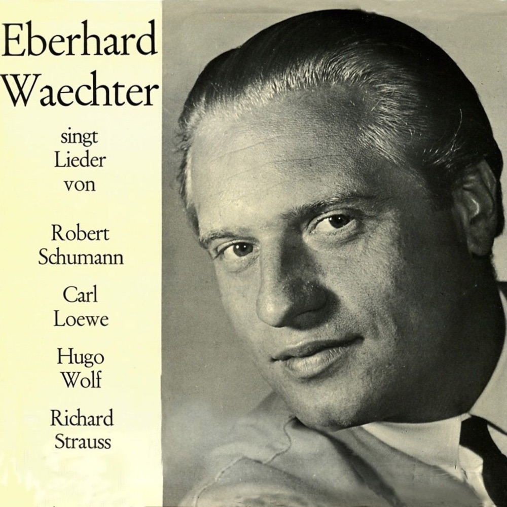 Обложка альбома «Eberhard Waechter singt Lieder» — Eberhard Wächter & Prof. Heinrich Schmidt