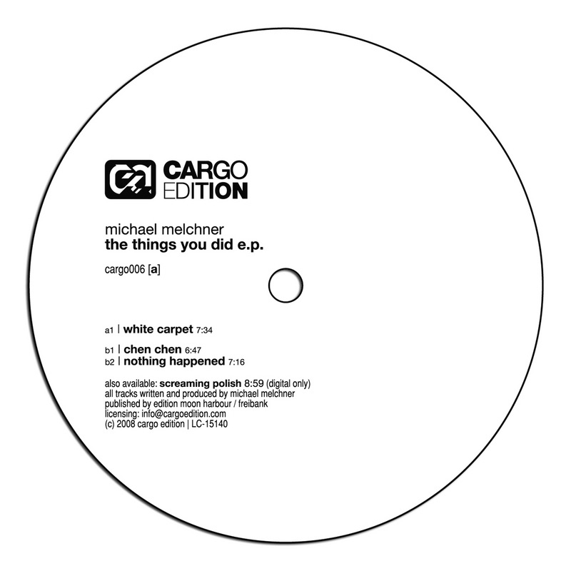 Обложка альбома «The Things You Did - EP» — Michael Melchner