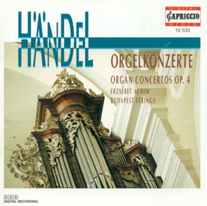 Handel, G.F.: Organ Concertos Nos. 1-6