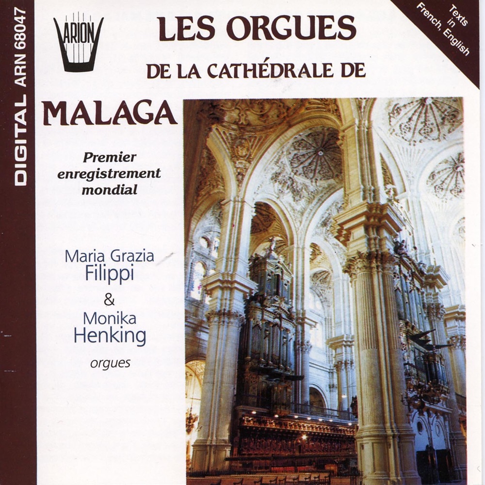 Обложка альбома «Les orgues de la cathédrale de Malaga» — Maria Grazia Filippi & Monika Henking
