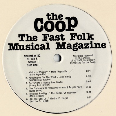 The CooP - The Fast Folk Musical Magazine (Vol. 1, No. 8)