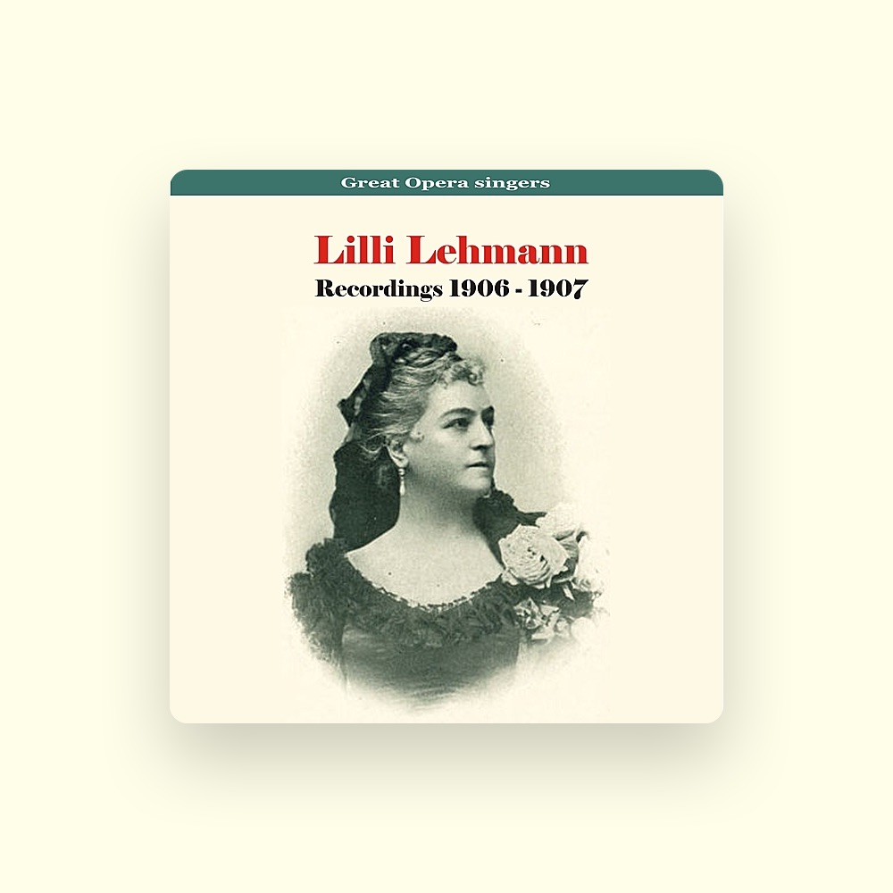 Фото Lilli Lehmann