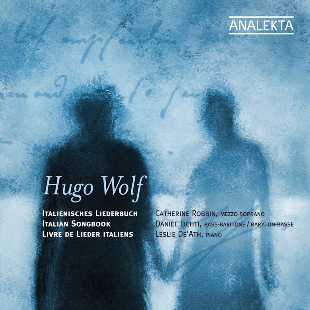 Обложка альбома «Wolf: Italienisches Liederbuch (Italian Songbook)» — Daniel Lichti, Catherine Robbin & Leslie De'Ath